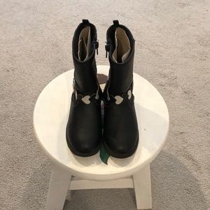 Girls Black Boots